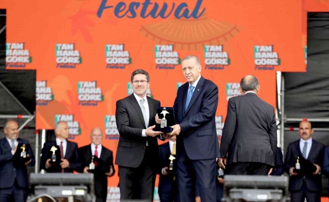 Cumhurbaşkanı Erdoğan’dan SBB’ye ödül