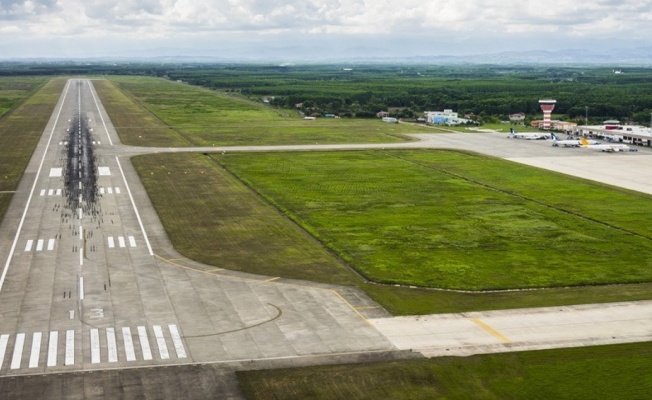 Samsun-Çarşamba Havalimanı’ndan 1 milyona yakın yolcuya hizmet