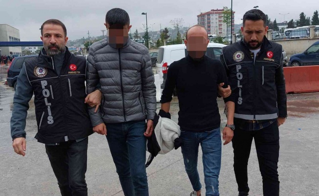Samsun’da uyuşturucudan 2 kişi gözaltına alındı