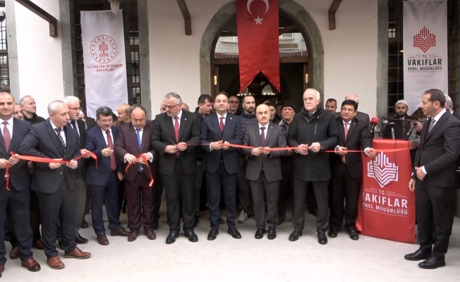 Tarihi Çarşı Camisi ibadete açıldı