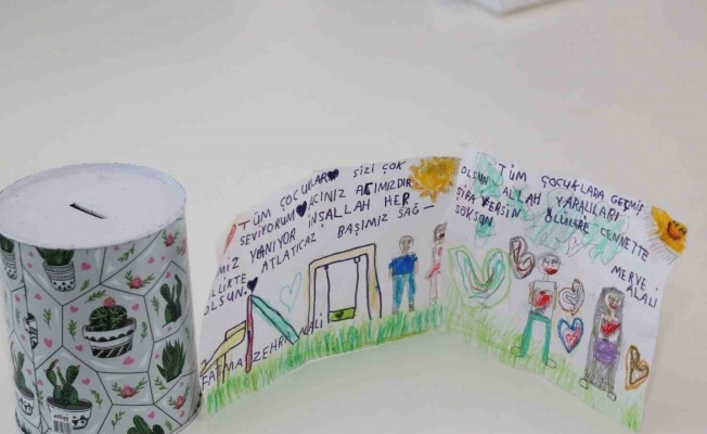 Çocuklardan depremzedeler için duygulandıran mektuplar