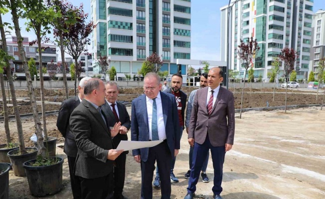 Başkan Demir: “Mahallelerimizi yeşil alanlara kavuşturuyoruz”