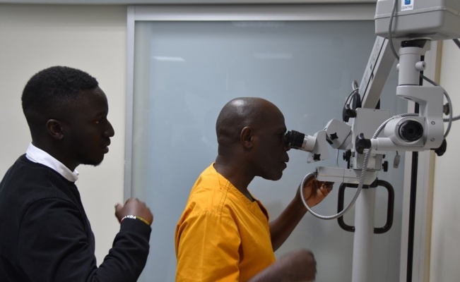 Ugandalı akademisyenler üniversite hastanesine hayran kaldılar