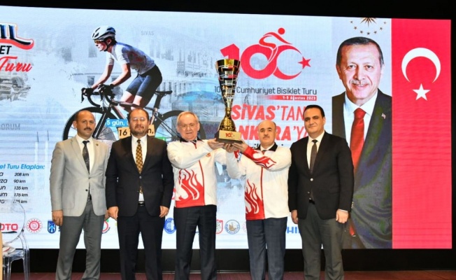100. Yıl Cumhuriyet Bisiklet Turu Samsun lansmanı yapıldı