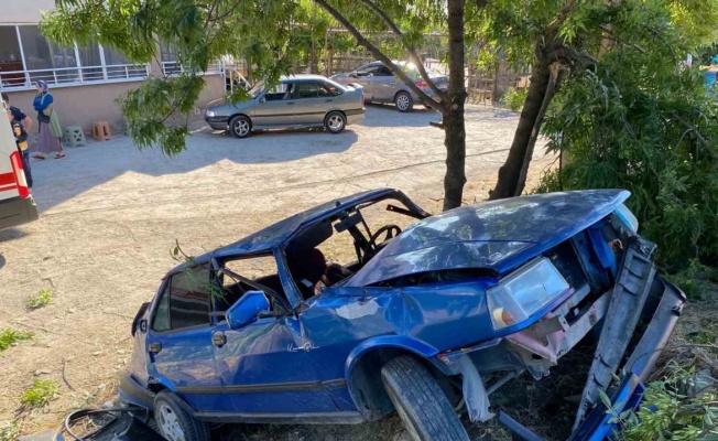 Samsun’da kaza: 1 ölü, 1 yaralı