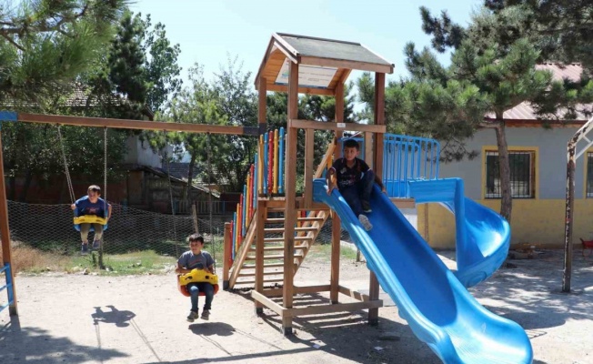 Havza’da kırsal mahallelere oyun parkı