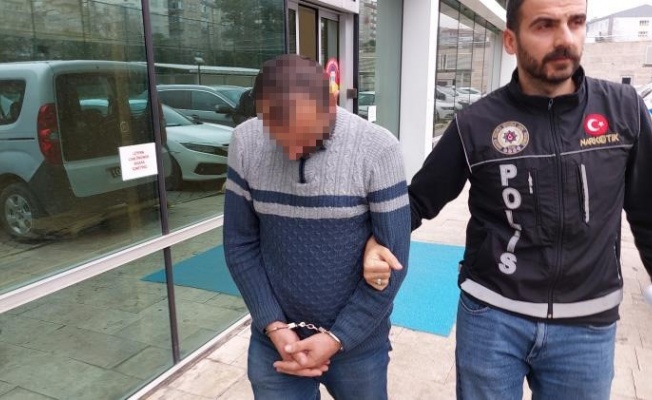 Samsun’da aracında 3 kilo 950 gram skunk ele geçen tır sürücüsü tutuklandı