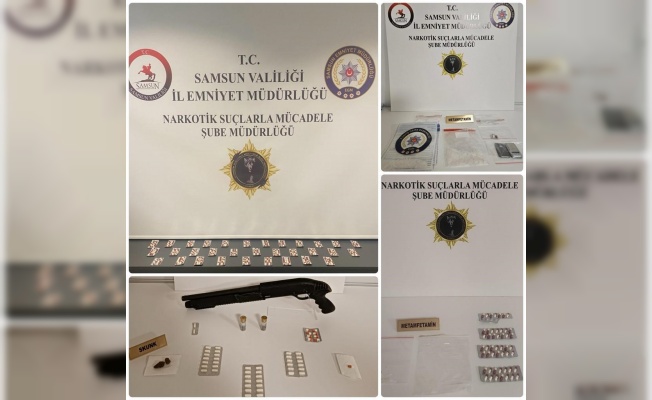 Samsun’da uyuşturucu tacirlerine operasyon: 33 gözaltı