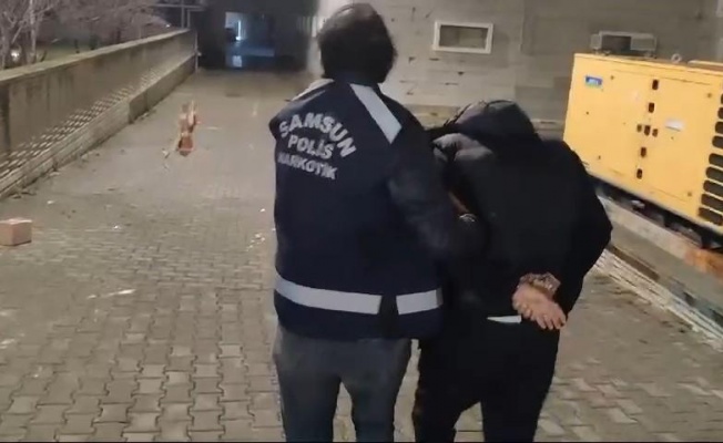 Samsun’da 11 ayrı suçtan 10 yıl 9 ay hapis cezası bulunan şahıs yakalandı