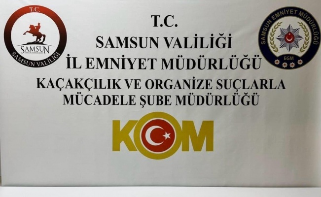 Samsun’da sahte plakayla yakalanan 2 kişi gözaltına alındı