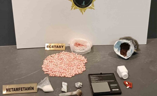 Samsun’da 860 adet extacy ele geçirildi: 1 gözaltı