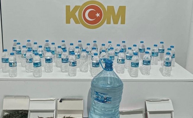 Samsun’da kaçak içki ve uyuşturucu operasyonu