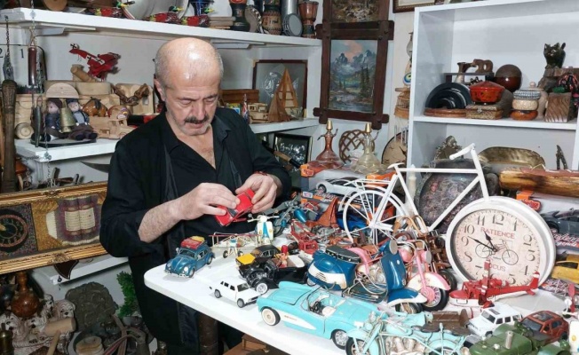 Antikaya tutkusu 4 odalı dükkanı doldurdu: "Bu bir aşk, bu bir tutku"