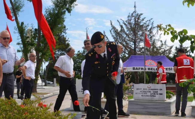 Bafra’da 15 Temmuz şehitleri dualarla anıldı