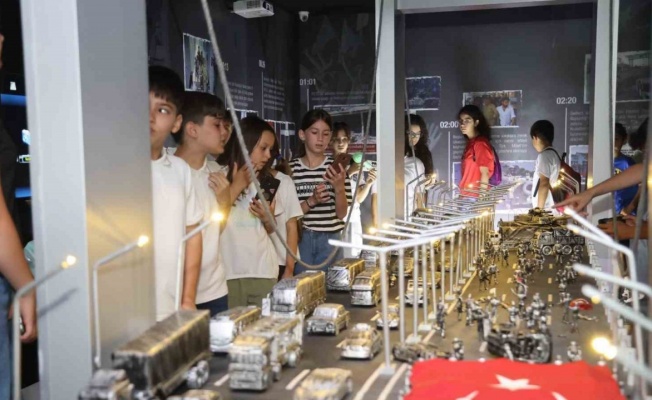 Canik’te 15 Temmuz Müzesi’ne ziyaretçi akını