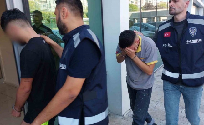 Okuldan para çalan 2’si çocuk 4 kişi yakalandı