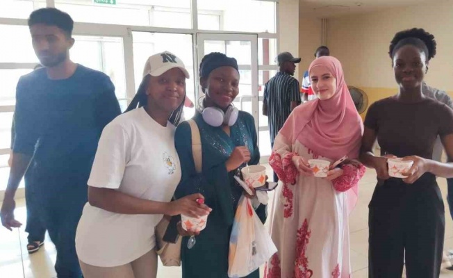 OMÜ Yaşam Merkezi’nde aşure ikramı