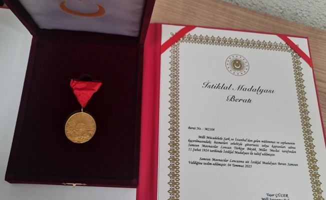 Samsun, istiklal madalyasına 101 yıl sonra kavuşacak