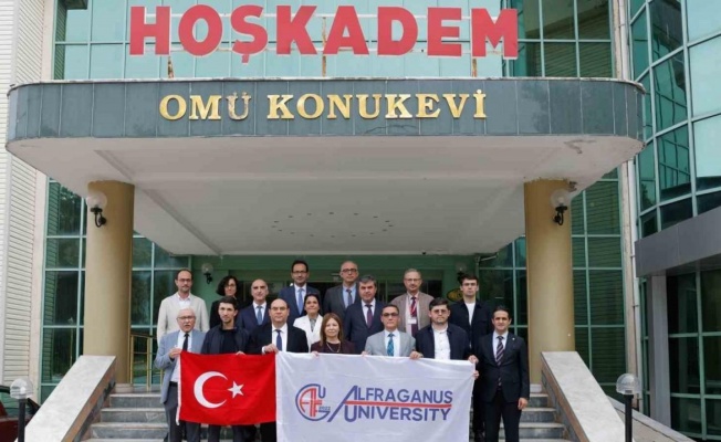 OMÜ ile Alfraganus Üniversitesi arasında akademik iş birliği görüşmeleri