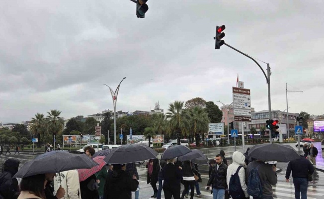 Samsun’da kuvvetli sağanak: Metrekareye 41,3 kilo yağış düştü