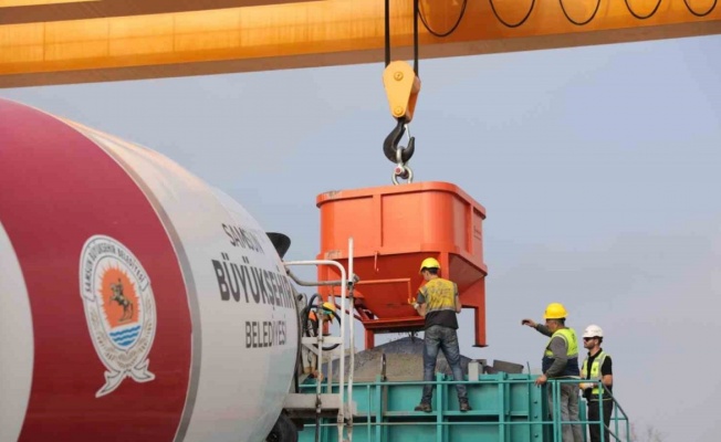 Samsun, "betonarme prefabrik su deposu" üreten şehir oldu