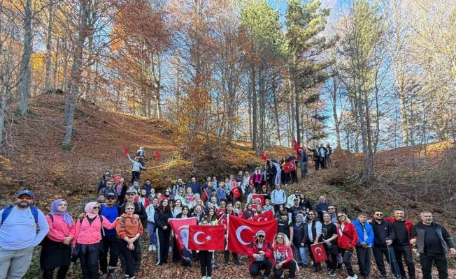 Samsun’da doğa yürüyüşü