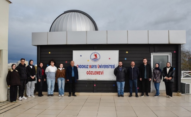 OMÜ’de Astronomi Eğitim/İş Gölgeleme Programı tamamlandı