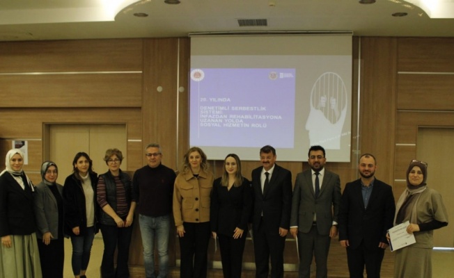 OMÜ’de "Denetimli Serbestlik Sistemi" paneli: Denetimden rehabilitasyona sosyal hizmet vurgusu