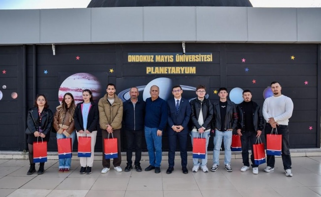 OMÜ’de UyumFest’25’te derece alan öğrencilere özel gezi