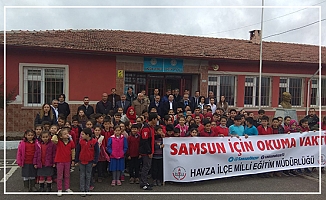 Kaymakam, Öğrencilerle Kitap Okudu