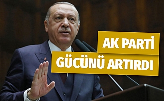 Cumhurbaşkanı Erdoğan: "AK Parti Gücünü Artırdı"