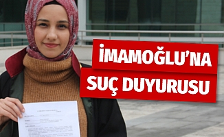 Ekrem İmamoğlu'na Suç Duyurusu