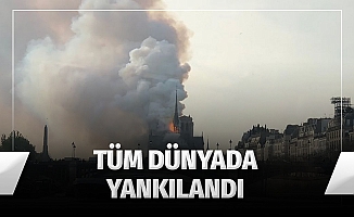 Fransa'da "Notre Dame" Yangını