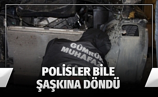 Hepsi araba motorundan çıktı!