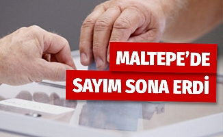 Maltepe'de Sayım Sona Erdi, Kazanan Kim?