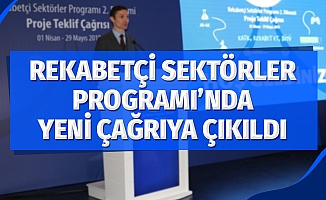 Rekabetçi Sektörler Programı’nda yeni çağrıya çıkıldı