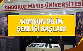 Samsun Bilim Şenliği Başladı