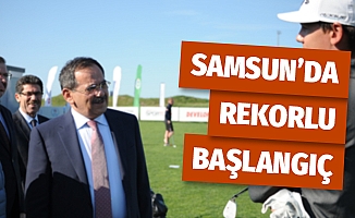Samsun'da rekorlu başlangıç