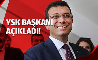 YSK Başkanı Açıkladı! İstanbul Seçim Sonuçlarında Ekrem İmamoğlu Önde