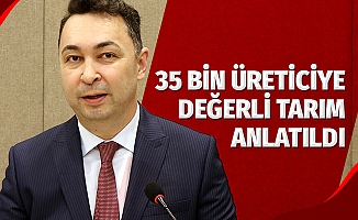 35 bin fındık üreticisine değerli tarım anlatıldı