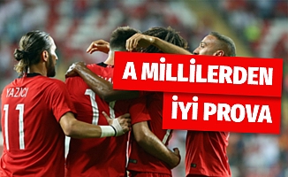 A Millilerden iyi prova: Türkiye 2-1 Yunanistan