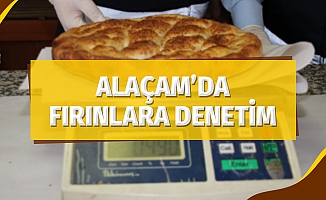 Alaçam’da fırınlara denetim