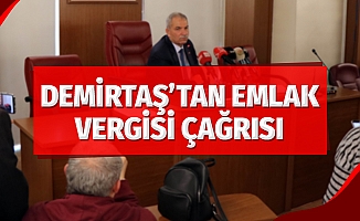 Başkan Demirtaş’tan vatandaşlara “emlak vergisi” çağrısı