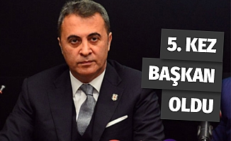 Beşiktaş'ta Fikret Orman yeniden başkan