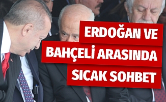 Erdoğan ve Bahçeli arasında sıcak sohbet