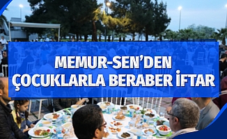 Memur-Sen’den çocuklarla beraber iftar