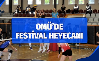OMÜ'de festival heyecanı