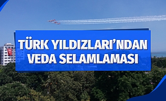 Türk Yıldızları, Konya’ya dönerken Samsun'u selamladı