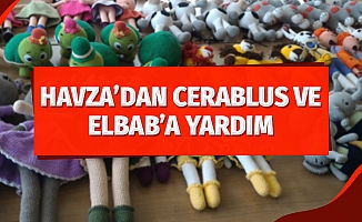 Havza'dan Cerablus ve ElBab'a yardım