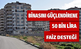 Binasını Güçlendirene 50 Bin Lira Faiz Desteği
